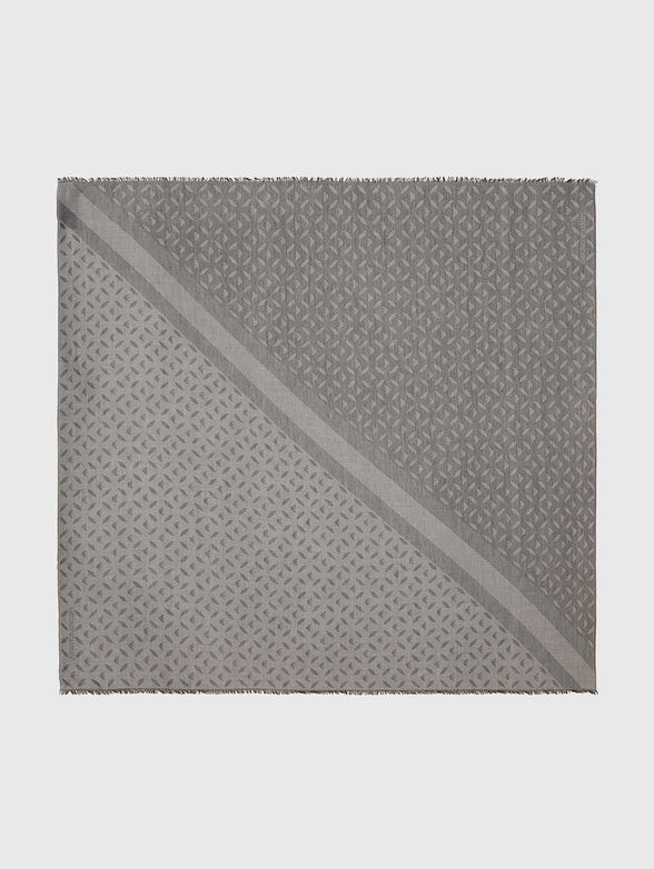 Cotton blend scarf  - 1