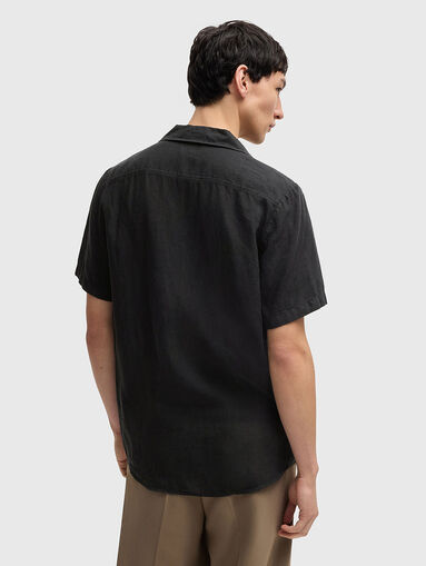 ELLINO short sleeved linen shirt - 3