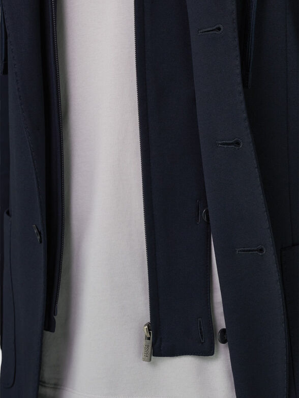 Jacket with detachable hood - 4