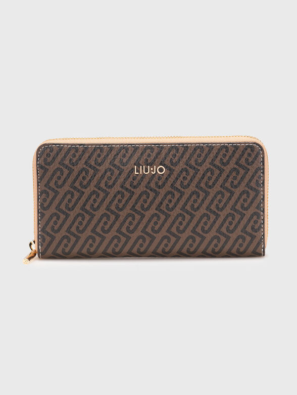 Wallet with monogram - 1