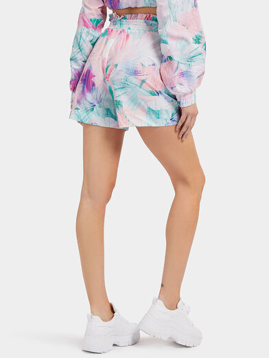 CARLIE sports shorts with floral print - 2