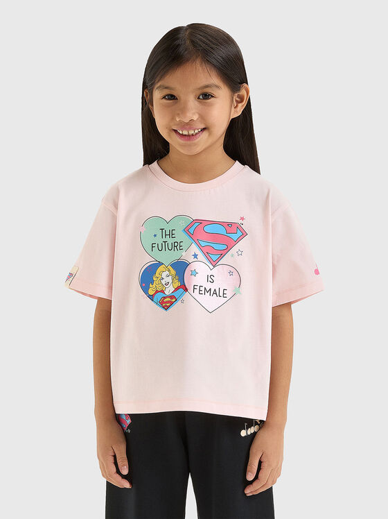 SUPERGIRL T-shirt with print - 1