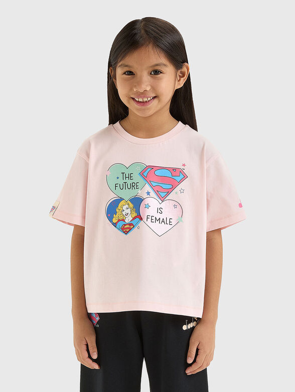 SUPERGIRL T-shirt with print - 1