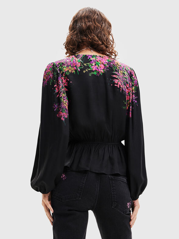 LORNA blouse with floral print - 2