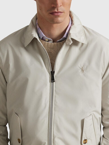 Transitional jacket with logo detail - 4