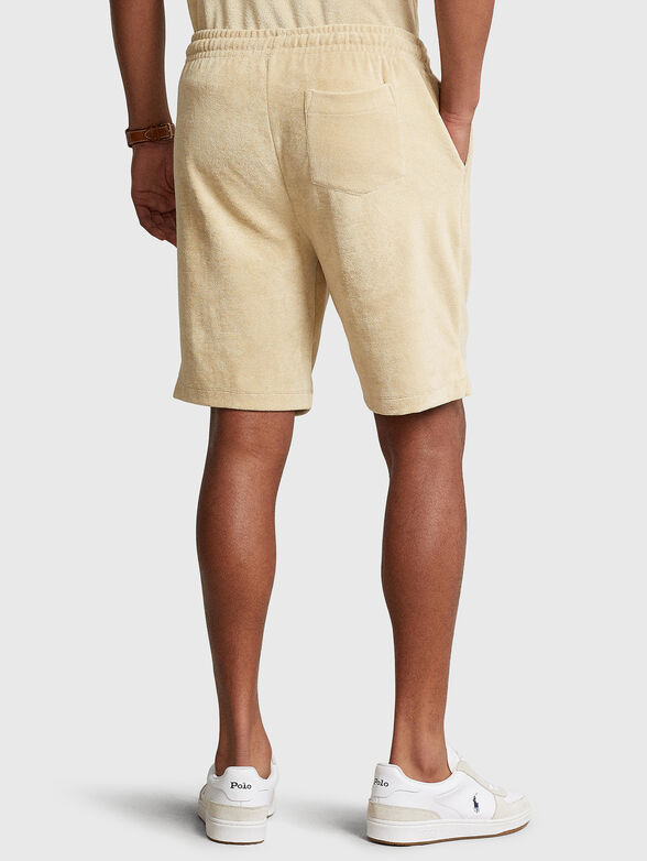 ATHLETIC beige shorts - 2