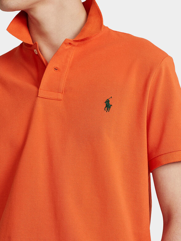 Polo-shirt in orange color - 3