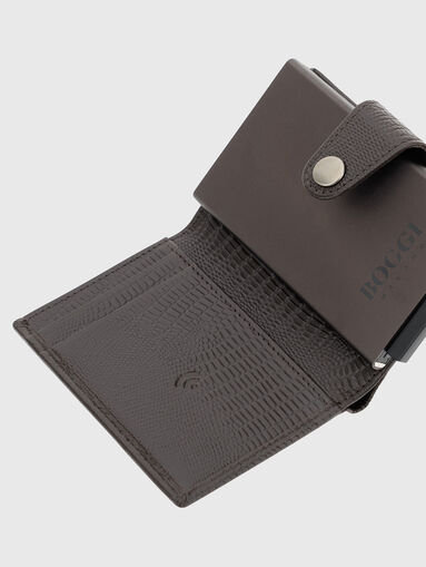 Genuine leather card holder - 5
