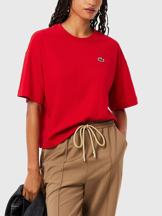 Тениска с овално деколте - 1