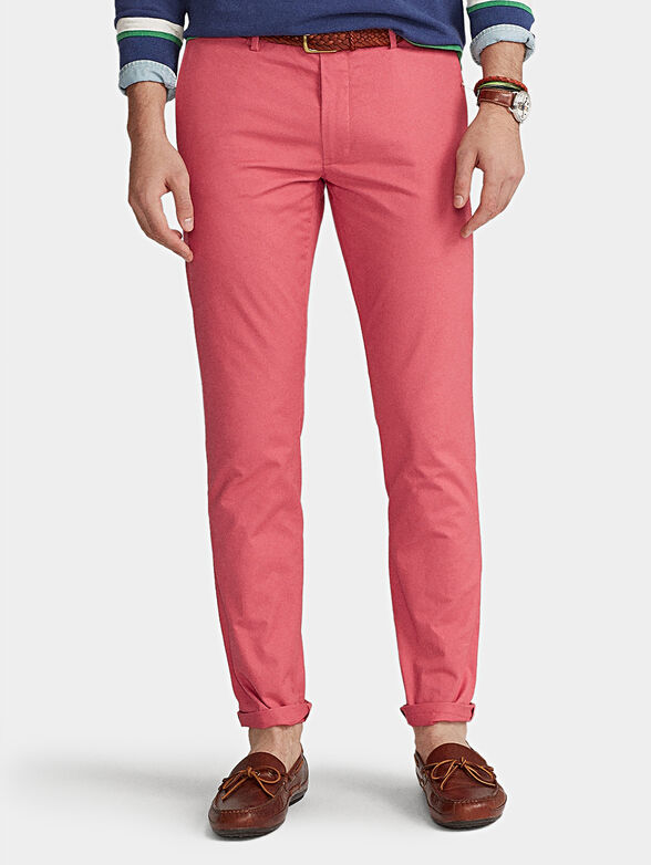 Pants in pink color - 1