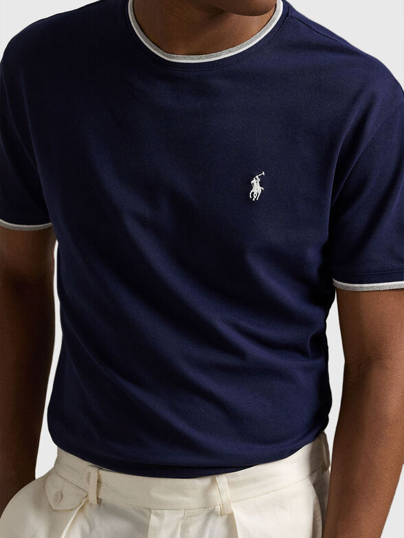 T-shirt with contrasting elements - 4