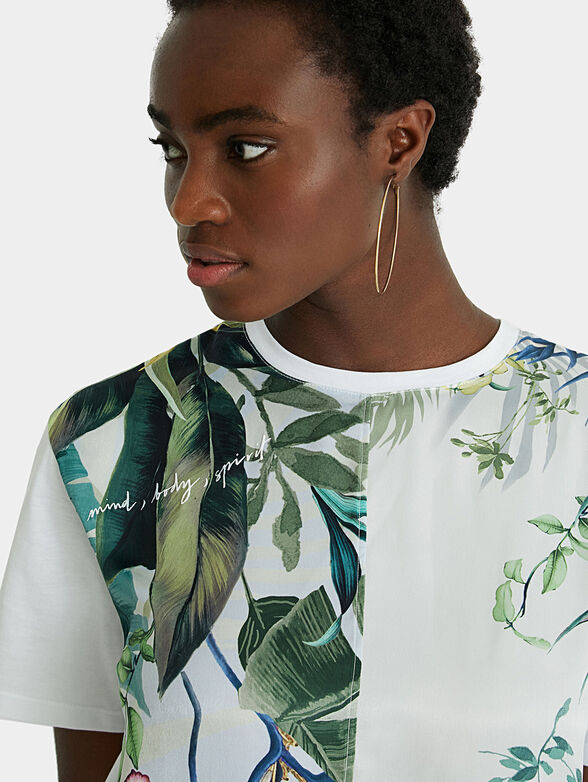 Floral T-shirt - 6