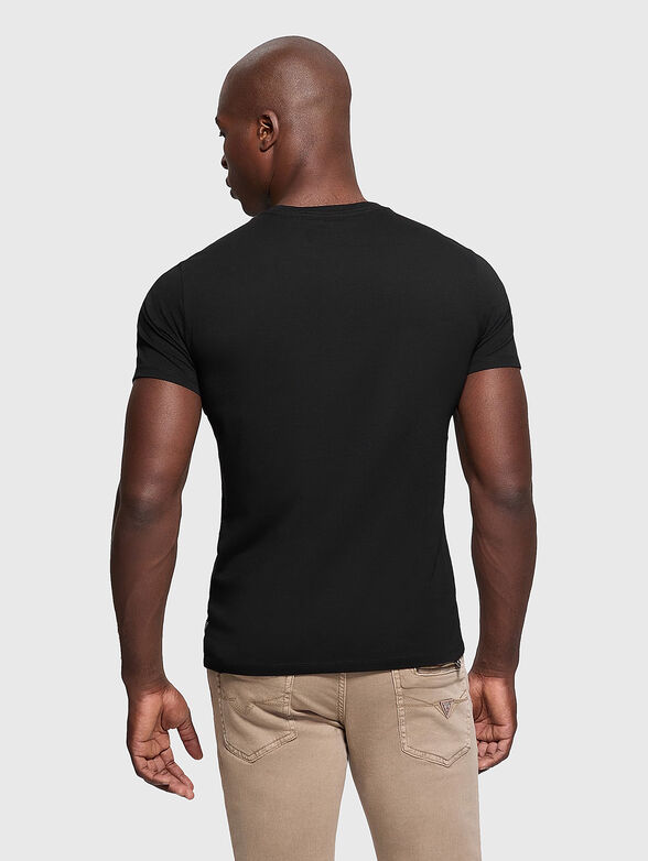 Cotton T-shirt with logo - 3