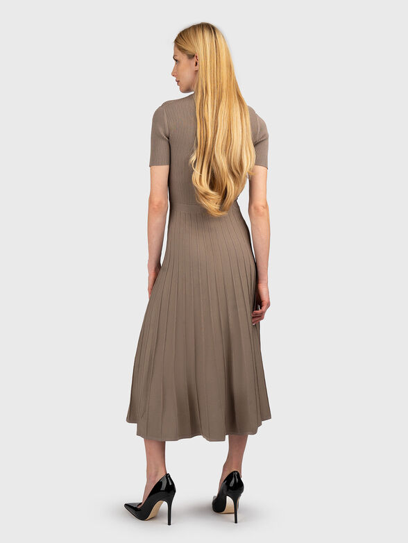 Midi dress in viscose blend - 2