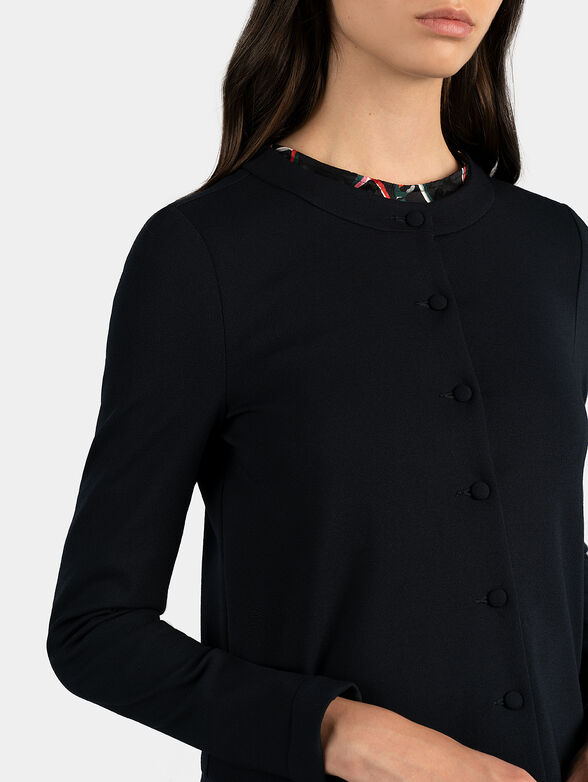 Jacket in dark blue color - 2