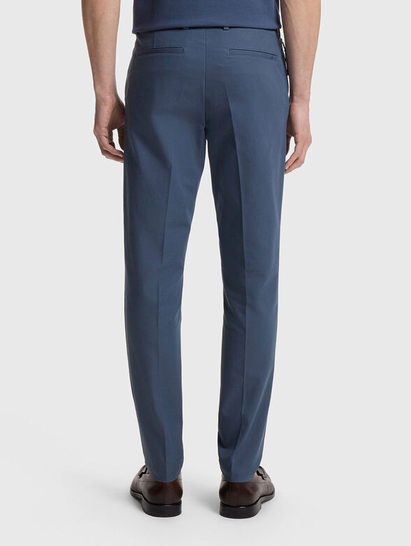 Cotton slim trousers - 2