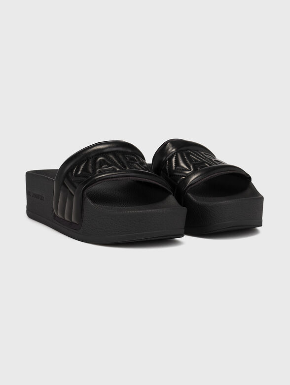 KONDO MAXI black sandals - 2