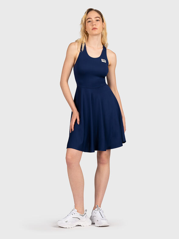 TELDAU blue dress - 4