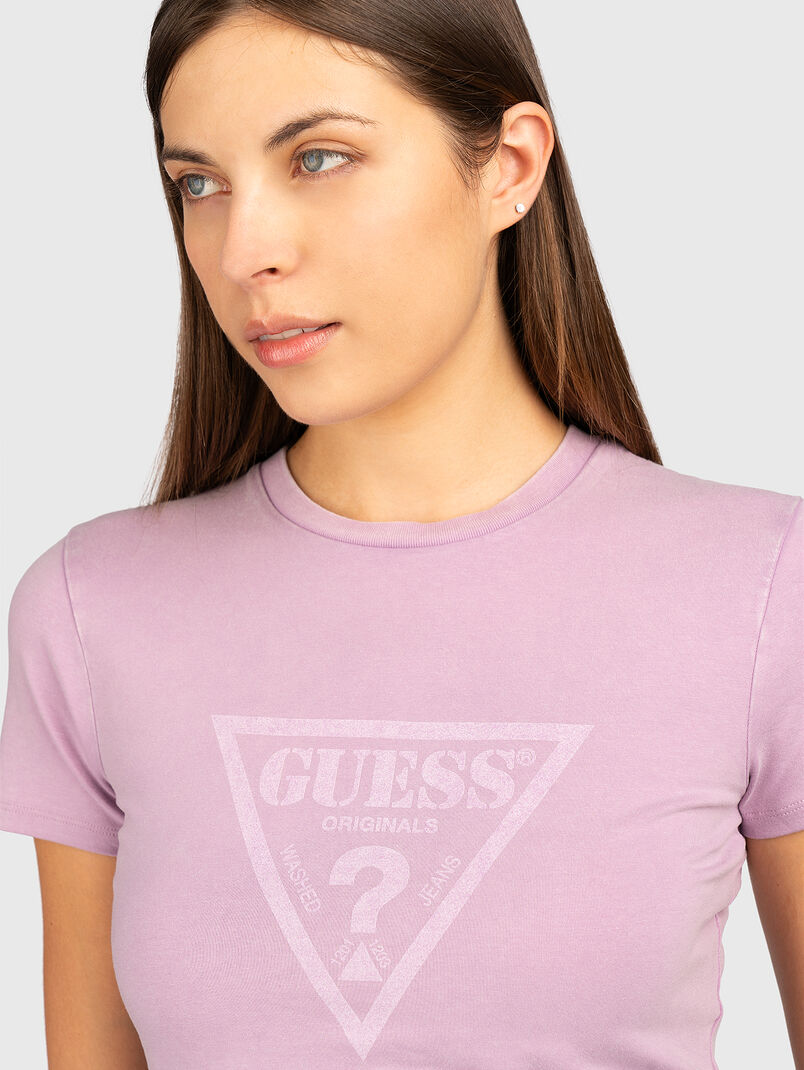 T-shirt with vintage design  - 3