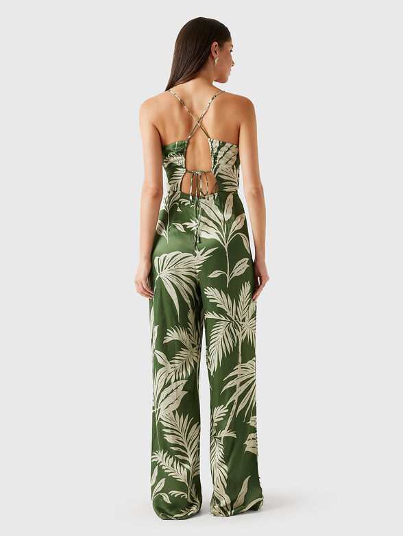 Jumpsuit with floral motifs - 2