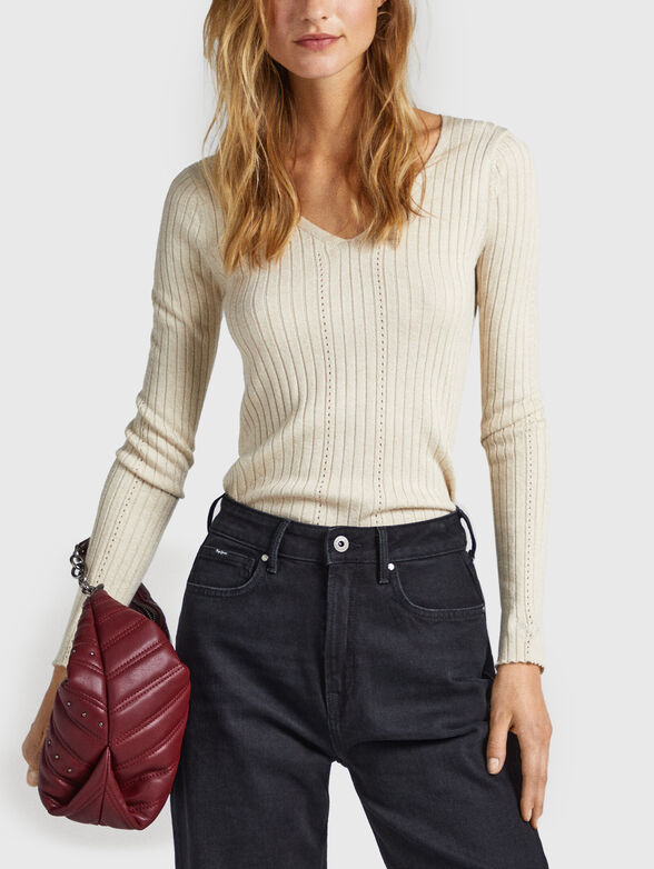 ELIX V-neck sweater - 1