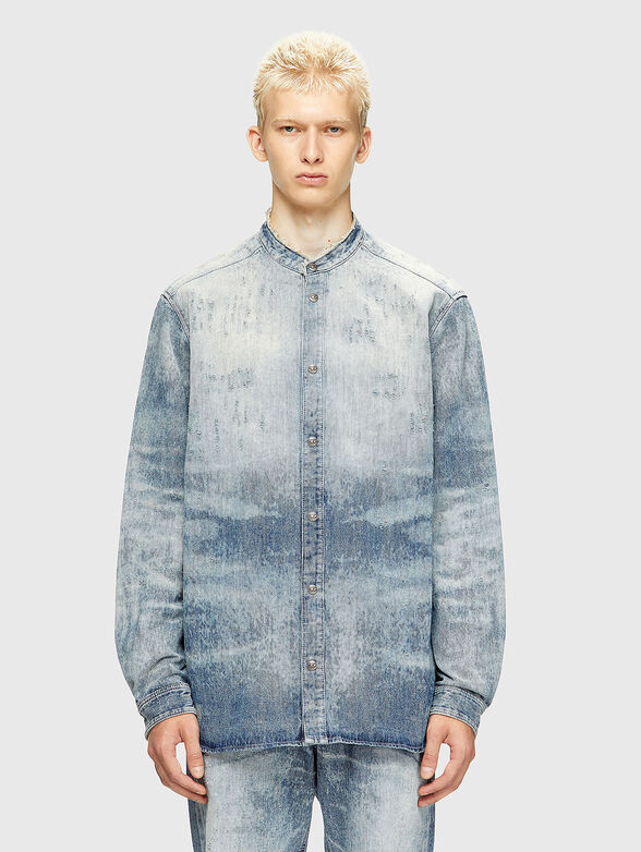 D-SIMP-FSH denim shirt - 1