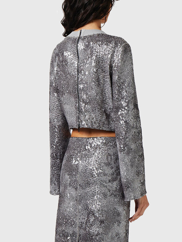 Blouse with sequins - 2