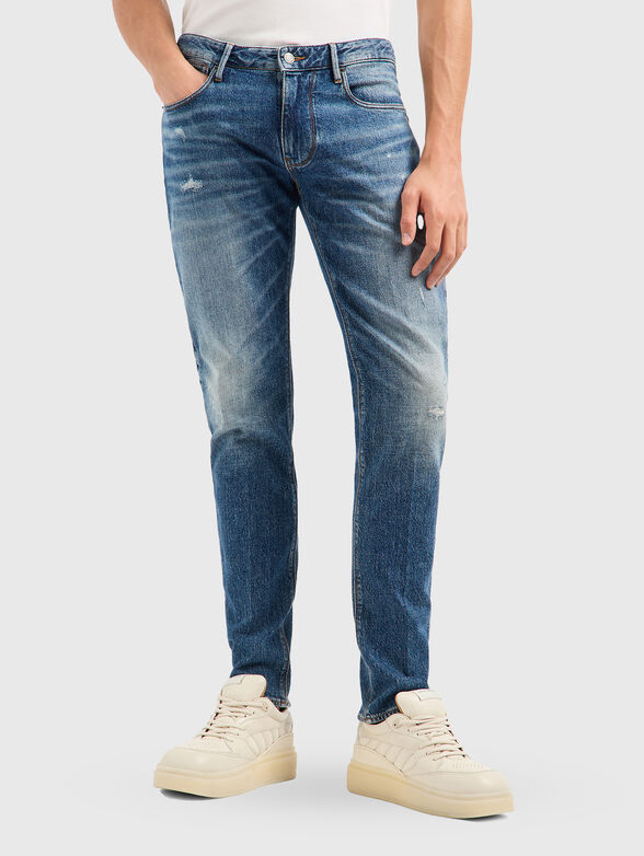 Slim jeans in blue - 1