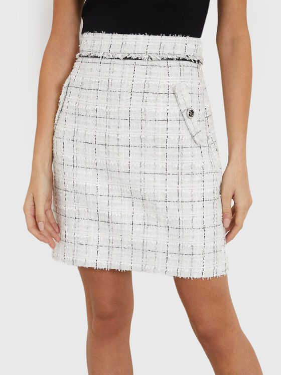 SOFIA tweed mini skirt - 1