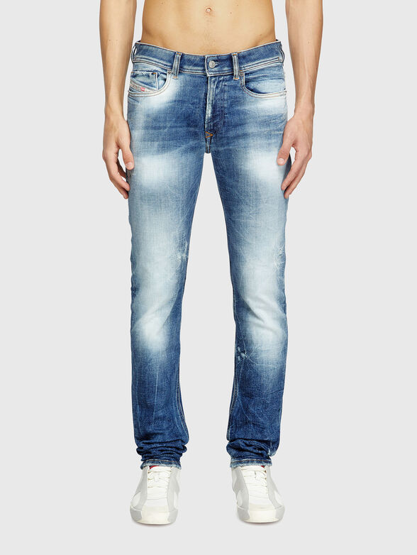 1979 SLEENKER L.32 slim jeans with washed effect - 1