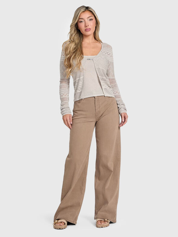 NELLIE cardigan with openwork motifs - 2