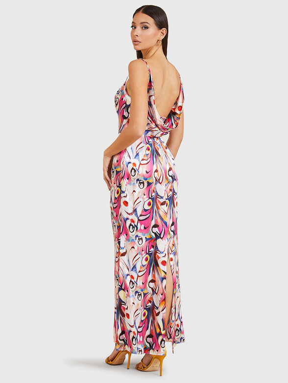 MADELYN maxi dress with colorful print - 2