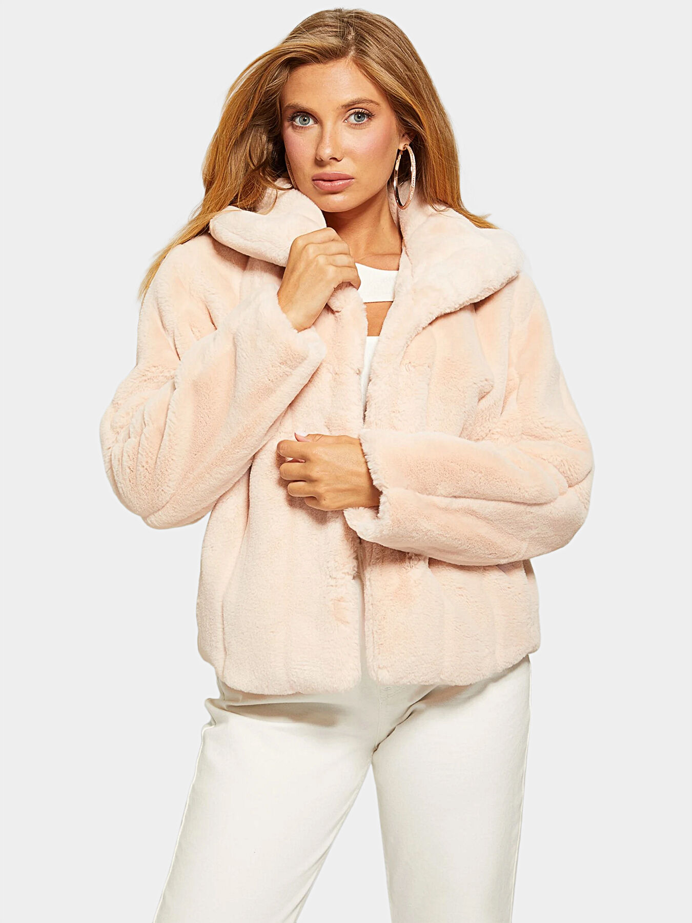 SOPHY jacket in soft fabric brand GUESS Globalbrandsstore en