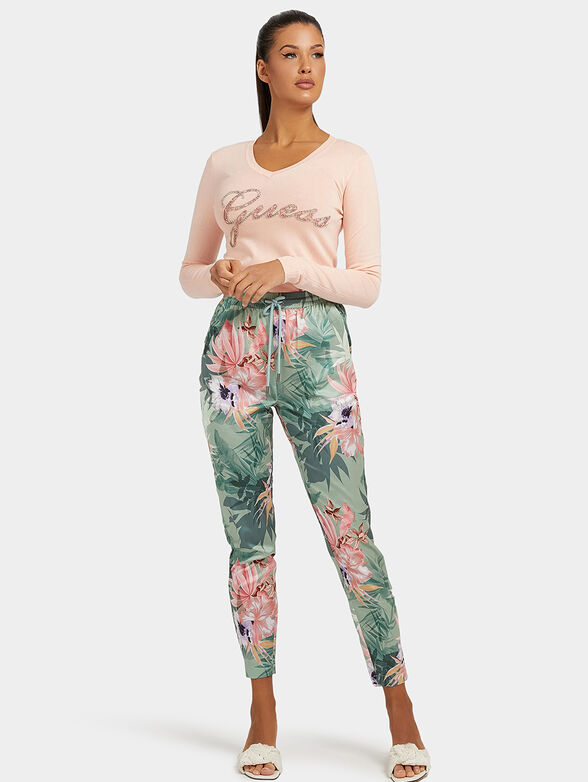 JULIETTE sweater with art logo - 2