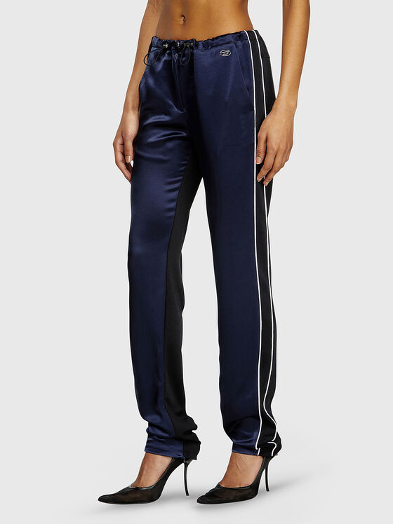 P-ROUD trousers with contrasting fabrics - 1