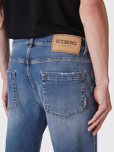 Blue slim jeans - 2