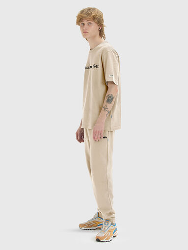 LEGACY unisex sports trousers in beige - 3