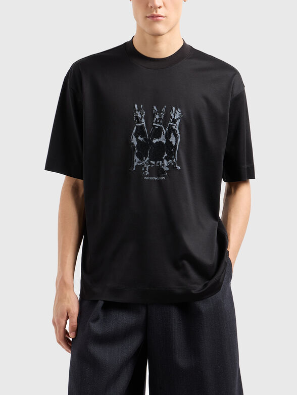 T-shirt with accent - 1