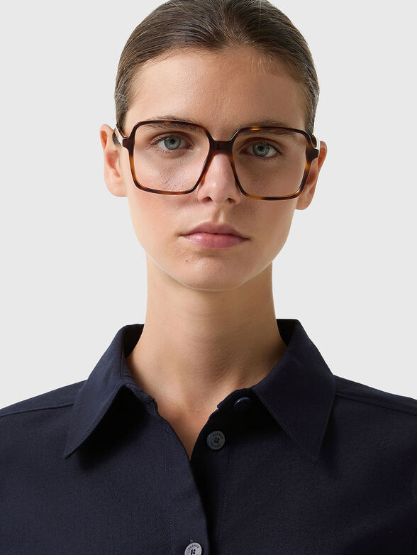 ARIELA wool shirt with waist belt - 4