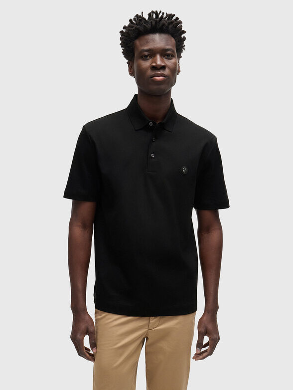 C-PARRIS 01 black polo shirt - 1