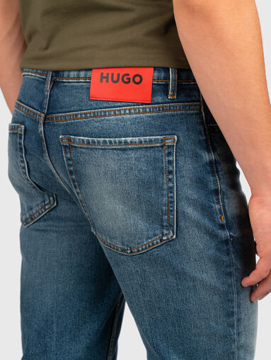 Blue jeans with washed effect - 3