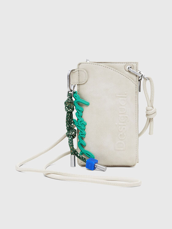 Калъф за телефон с декорации и релефно лого - 1