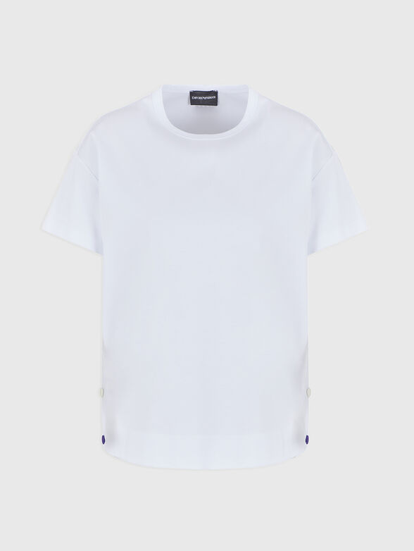T-shirt with accent buttons  - 1