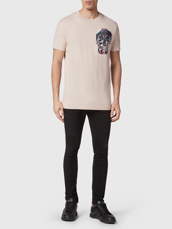 Cotton T-shirt with print - 2
