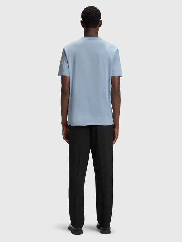 DULIVIO beige T-shirt with logo lettering - 3