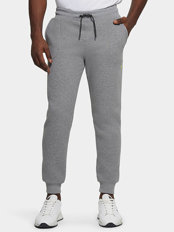 ALGER black sports pants - 1