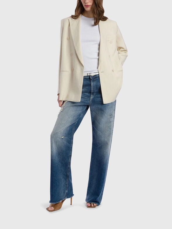 FRANCINE wide leg jeans - 4