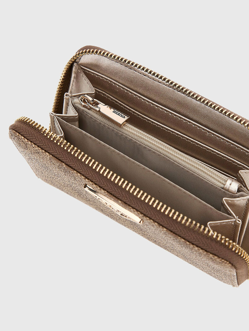 LAUREL wallet with print and logo  - 3