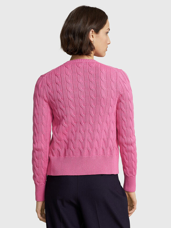 Knitted cotton cardigan  - 2