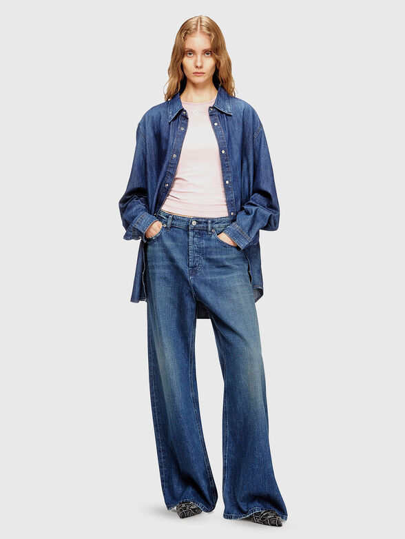 T-UNCUTIESLONG-OD black T-shirt  - 2